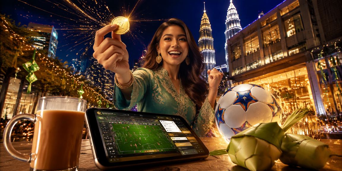 Pertaruhan bola sepak sempena Hari Raya di Kuala Lumpur Malaysia